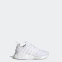Adidas Originals-White NMD R1 Trainers