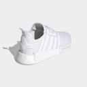Adidas Originals-White NMD R1 Trainers