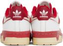 Adidas Originals White & Red Rivalry Low 86 Sneakers