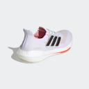 Adidas Originals White & Red Ultraboost 21 Sneakers