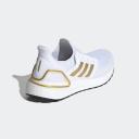 Adidas Originals Women's Ultraboost 20 Lace-Up Sneakers White/Gold