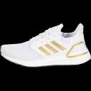 Adidas Originals Women's Ultraboost 20 Lace-Up Sneakers White/Gold