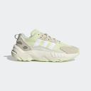 Adidas Originals ZX 22 Boost Trainers in Off White and Lime
