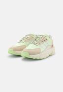 Adidas Originals ZX 22 Boost Trainers in Off White and Lime