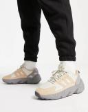 Adidas Originals ZX22 Boost Trainers in Grey and beige-Neutral