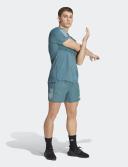 Adidas Own The Run Heather 7inch Shorts Blue - L