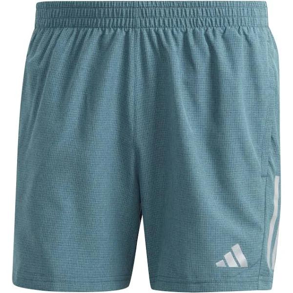 Adidas Own The Run Heather 7inch Shorts Blue - L