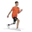 Adidas Own The Run Short Sleeve T-Shirt Orange 2XL / Regular Man