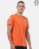Adidas Own The Run Short Sleeve T-Shirt Orange 2XL / Regular Man