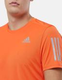 Adidas Own The Run Short Sleeve T-Shirt Orange 2XL / Regular Man