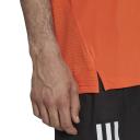 Adidas Own The Run Short Sleeve T-Shirt Orange 2XL / Regular Man
