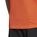 Adidas Own The Run Short Sleeve T-Shirt Orange 2XL / Regular Man