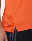 Adidas Own The Run Short Sleeve T-Shirt Orange 2XL / Regular Man
