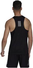 Adidas Own The Run Singlet - Black - M