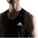 Adidas Own The Run Singlet - Black - M