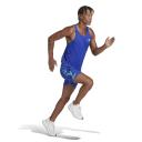 adidas-Own The Run Singlet-Men-Lucid Blue-L