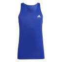 adidas-Own The Run Singlet-Men-Lucid Blue-L