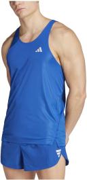 Adidas Own The Run Sleeveless T-Shirt Blue S Man