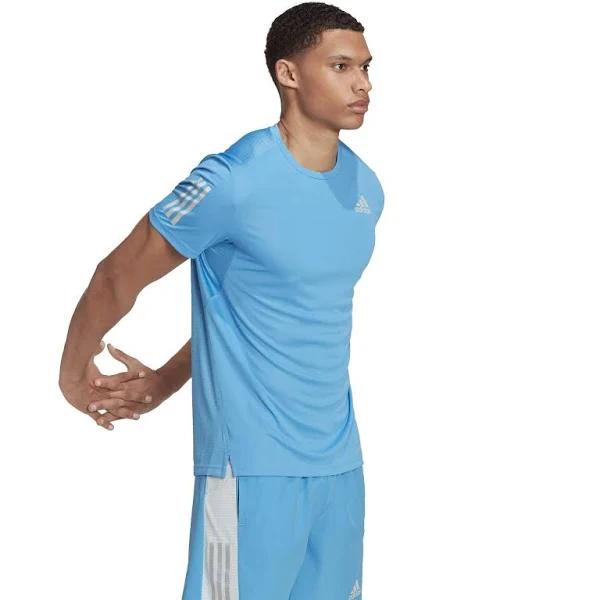 Adidas Own The Run T-Shirt - Blue - Mens - XXL