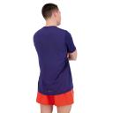 adidas-Own The Run Tee-Men-Dark Blue / Reflective Silver-2XL