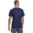 adidas-Own The Run Tee-Men-Dark Blue / Reflective Silver-2XL