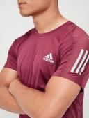 adidas-Own The Run Tee-Men-Victory Crimson-XL