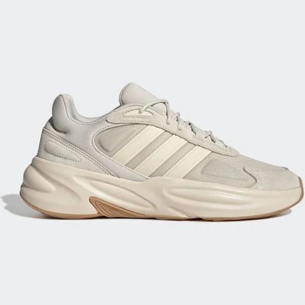 adidas-Ozelle Cloudfoam Shoes-Men-Aluminium / Wonder White / Gum-13