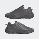 Adidas Ozrah Grey Shoes - Size 9.5 - Grey four/core Black/Signal Green