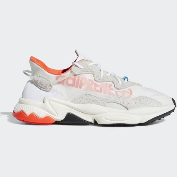 Adidas Ozweego Big Logo White Solar Red
