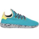 Adidas Pharrell Williams Tennis Hu Men`s Shoes Teal-yellow-grey Marble cq1872
