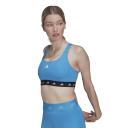 adidas-Powerreact Training Medium-Support Techfit Bra-Women-Pulse Blue / Black-S A-C