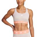 adidas-Powerreact Training Medium-Support Techfit Bra-Women-Wonder Taupe-XS A-C