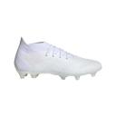 Adidas Predator Accuracy.1 FG Firm Ground Soccer Cleats White/Black - Size 9.5