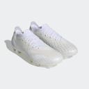 Adidas Predator Accuracy.1 Low FG Firm Ground Soccer Cleats White - Size 4