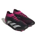 Adidas Predator Accuracy.2 FG Firm Ground Soccer Cleats, Black/White/Pink / 6