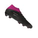 Adidas Predator Accuracy.2 FG Firm Ground Soccer Cleats Black/White/Pink / 8.5