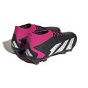 Adidas Predator Accuracy.2 FG Firm Ground Soccer Cleats Black/White/Pink / 8.5