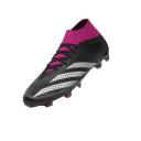 Adidas Predator Accuracy.2 FG Firm Ground Soccer Cleats Black/White/Pink / 8.5