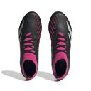 Adidas Predator Accuracy.2 FG Firm Ground Soccer Cleats Black/White/Pink / 8.5