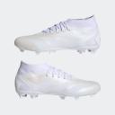 Adidas Predator Accuracy.2 FG Firm Ground Soccer Cleats White - Size 4