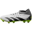 Adidas Predator Accuracy .3 FG - Cloud White / Core Black / Lucid Lemon - 6.5