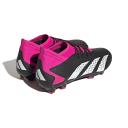 Adidas Predator Accuracy.3 FG Firm Ground Soccer Cleats, Black/Pink / 6