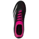 Adidas Predator Accuracy.3 FG Firm Ground Soccer Cleats, Black/Pink / 6