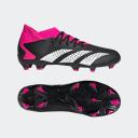 Adidas Predator Accuracy.3 FG Firm Ground Soccer Cleats, Black/Pink / 6
