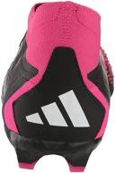 Adidas Predator Accuracy.3 FG Firm Ground Soccer Cleats, Black/Pink / 6
