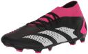 Adidas Predator Accuracy.3 FG Firm Ground Soccer Cleats, Black/Pink / 6