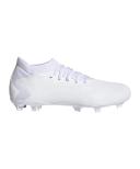 Adidas Predator Accuracy.3 FG Firm Ground Soccer Cleats White/Black / 8