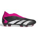 Adidas Predator Accuracy .3 FG Laceless Boots - black/white/pink