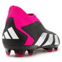 Adidas Predator Accuracy .3 FG Laceless Boots - black/white/pink