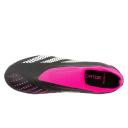 Adidas Predator Accuracy .3 FG Laceless Boots - black/white/pink